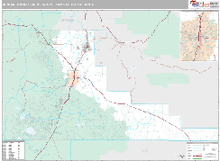 Bend-Redmond Metro Area Digital Map Premium Style